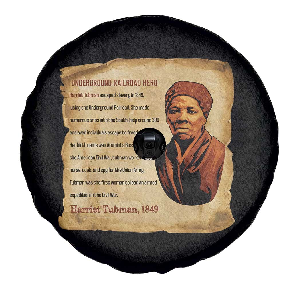 Harriet Tubman Spare Tire Cover Black American Hero Underground Railroad - Wonder Print Shop