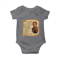 Harriet Tubman Baby Onesie Black American Hero Underground Railroad - Wonder Print Shop