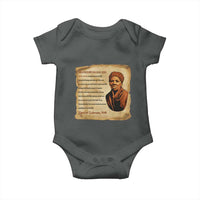 Harriet Tubman Baby Onesie Black American Hero Underground Railroad - Wonder Print Shop