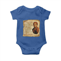 Harriet Tubman Baby Onesie Black American Hero Underground Railroad - Wonder Print Shop