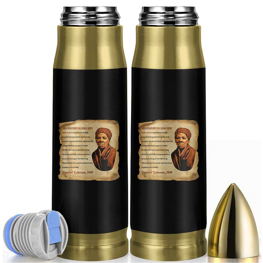 Harriet Tubman Bullet Tumbler Black American Hero Underground Railroad - Wonder Print Shop