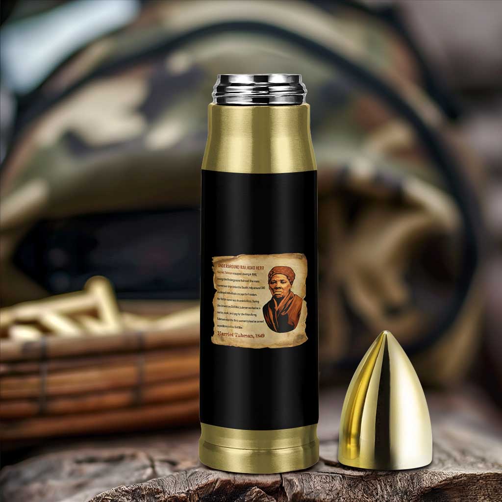 Harriet Tubman Bullet Tumbler Black American Hero Underground Railroad - Wonder Print Shop