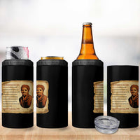 Harriet Tubman 4 in 1 Can Cooler Tumbler Black American Hero Underground Railroad - Wonder Print Shop
