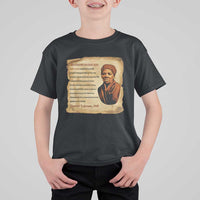 Harriet Tubman T Shirt For Kid Black American Hero Underground Railroad - Wonder Print Shop