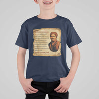 Harriet Tubman T Shirt For Kid Black American Hero Underground Railroad - Wonder Print Shop