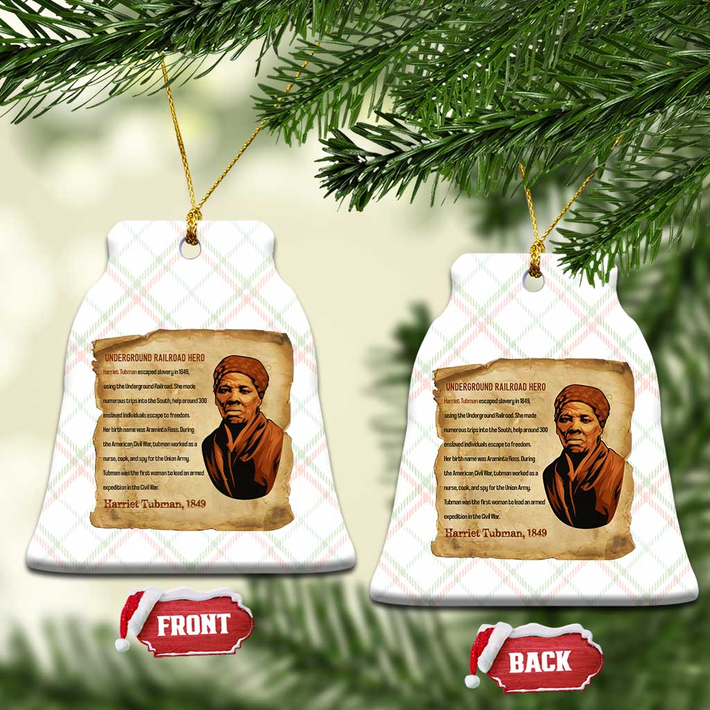Harriet Tubman Ceramic Ornament Black American Hero Underground Railroad - Wonder Print Shop