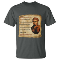 Harriet Tubman T Shirt Black American Hero Underground Railroad - Wonder Print Shop