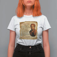 Harriet Tubman T Shirt For Women Black American Hero Underground Railroad - Wonder Print Shop