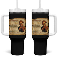 Harriet Tubman Tumbler With Handle Black American Hero Underground Railroad - Wonder Print Shop