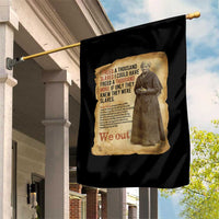 Harriet Tubman We Out Garden Flag Vintage Black History Gift - Wonder Print Shop