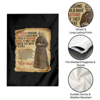 Harriet Tubman We Out Garden Flag Vintage Black History Gift - Wonder Print Shop