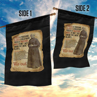 Harriet Tubman We Out Garden Flag Vintage Black History Gift - Wonder Print Shop