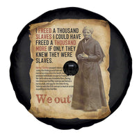 Harriet Tubman We Out Spare Tire Cover Vintage Black History Gift - Wonder Print Shop