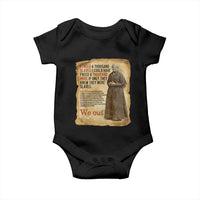 Harriet Tubman We Out Baby Onesie Vintage Black History Gift - Wonder Print Shop