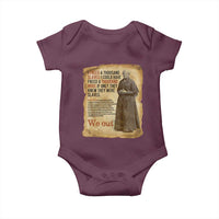 Harriet Tubman We Out Baby Onesie Vintage Black History Gift - Wonder Print Shop
