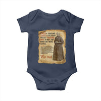 Harriet Tubman We Out Baby Onesie Vintage Black History Gift - Wonder Print Shop