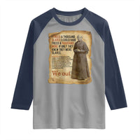 Harriet Tubman We Out Raglan Shirt Vintage Black History Gift - Wonder Print Shop