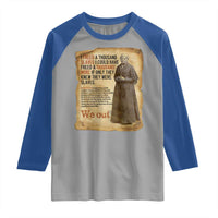 Harriet Tubman We Out Raglan Shirt Vintage Black History Gift - Wonder Print Shop