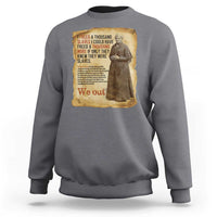 Harriet Tubman We Out Sweatshirt Vintage Black History Gift - Wonder Print Shop