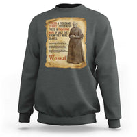 Harriet Tubman We Out Sweatshirt Vintage Black History Gift - Wonder Print Shop