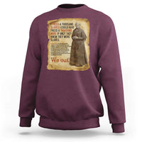 Harriet Tubman We Out Sweatshirt Vintage Black History Gift - Wonder Print Shop