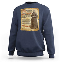Harriet Tubman We Out Sweatshirt Vintage Black History Gift - Wonder Print Shop
