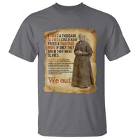 Harriet Tubman We Out T Shirt Vintage Black History Gift - Wonder Print Shop