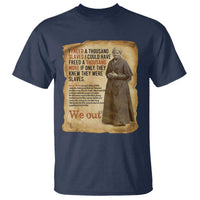 Harriet Tubman We Out T Shirt Vintage Black History Gift - Wonder Print Shop