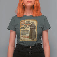 Harriet Tubman We Out T Shirt For Women Vintage Black History Gift - Wonder Print Shop