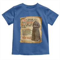 Harriet Tubman We Out Toddler T Shirt Vintage Black History Gift - Wonder Print Shop