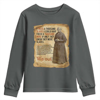 Harriet Tubman We Out Youth Sweatshirt Vintage Black History Gift - Wonder Print Shop