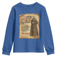 Harriet Tubman We Out Youth Sweatshirt Vintage Black History Gift - Wonder Print Shop