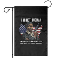 Harriet Tubman Patriotic Garden Flag Female Empowerment History Gift