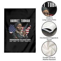 Harriet Tubman Patriotic Garden Flag Female Empowerment History Gift