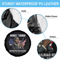 Harriet Tubman Patriotic Spare Tire Cover Female Empowerment History Gift