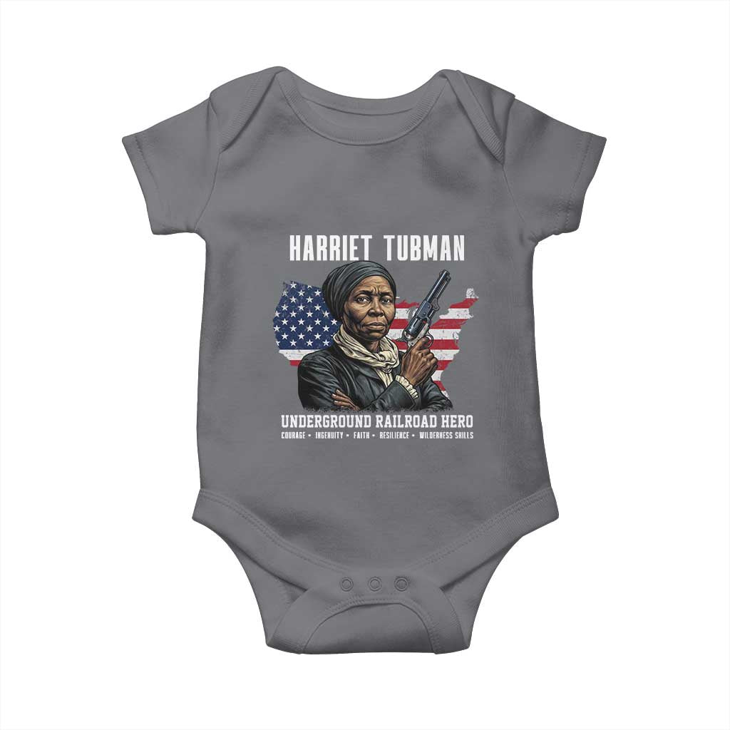 Harriet Tubman Patriotic Baby Onesie Female Empowerment History Gift