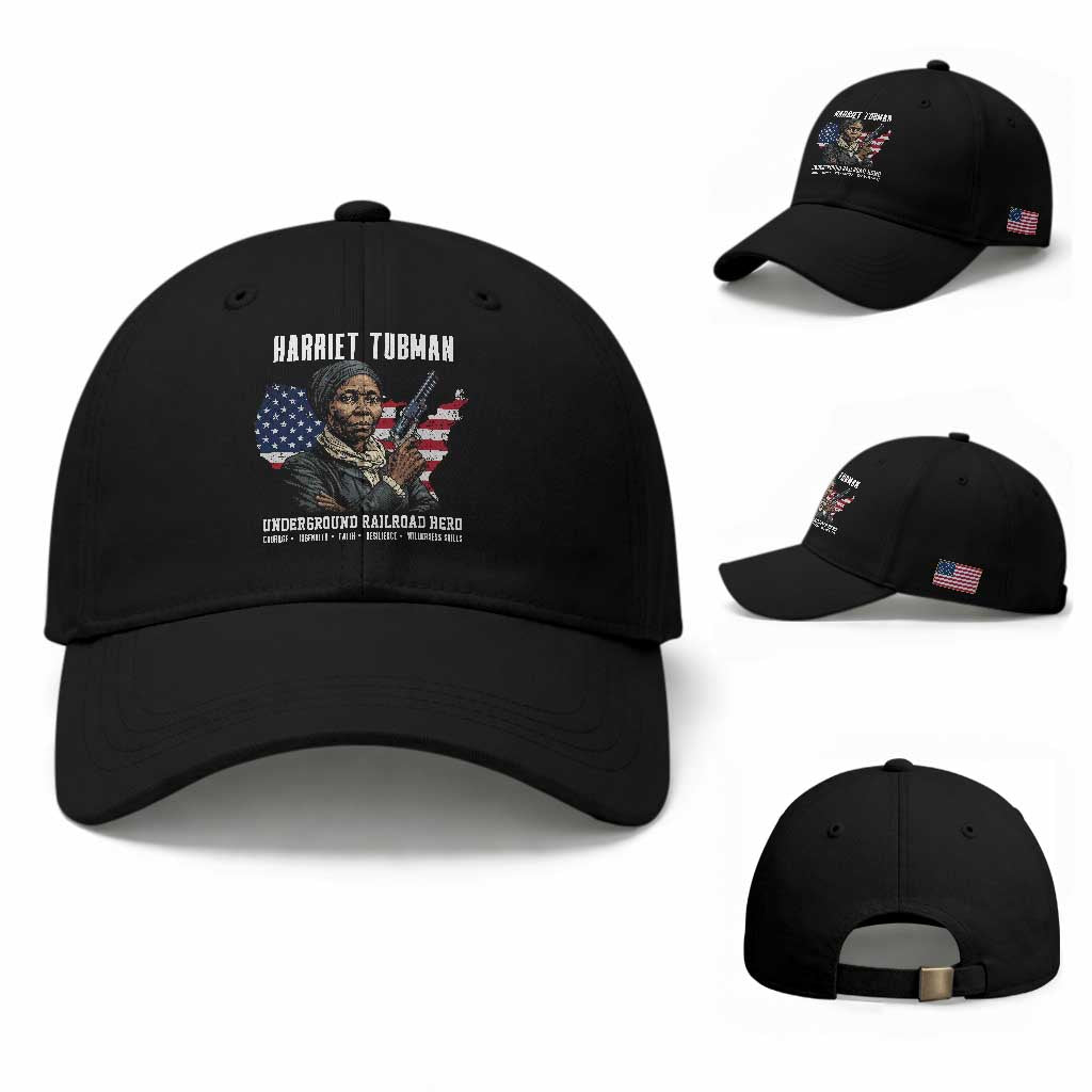 Harriet Tubman Patriotic Baseball Cap Female Empowerment History Gift