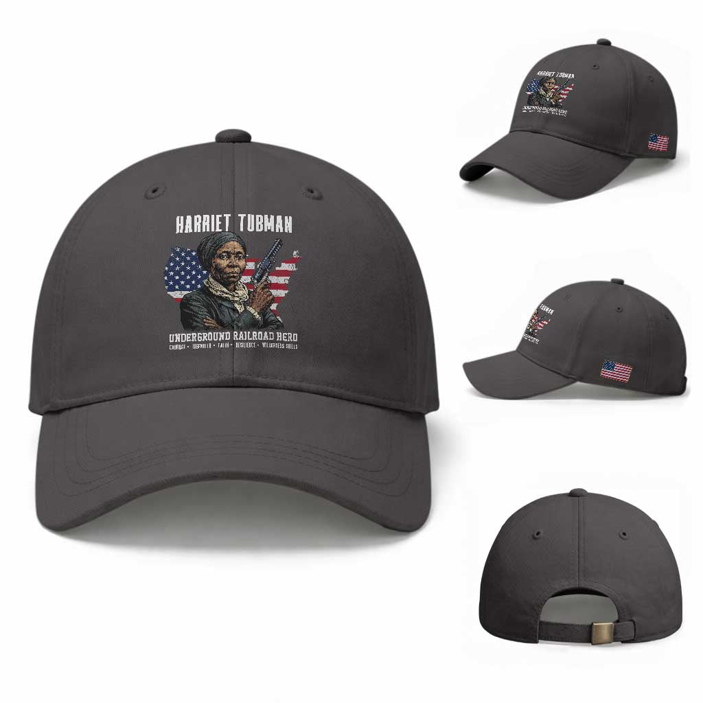 Harriet Tubman Patriotic Baseball Cap Female Empowerment History Gift