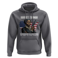 Harriet Tubman Patriotic Hoodie Female Empowerment History Gift