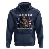 Harriet Tubman Patriotic Hoodie Female Empowerment History Gift
