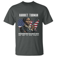 Harriet Tubman Patriotic T Shirt Female Empowerment History Gift