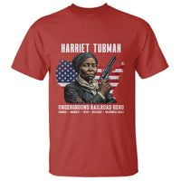 Harriet Tubman Patriotic T Shirt Female Empowerment History Gift
