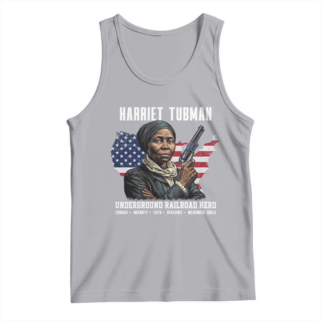 Harriet Tubman Patriotic Tank Top Female Empowerment History Gift