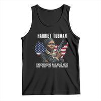 Harriet Tubman Patriotic Tank Top Female Empowerment History Gift