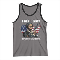 Harriet Tubman Patriotic Tank Top Female Empowerment History Gift