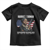 Harriet Tubman Patriotic Toddler T Shirt Female Empowerment History Gift