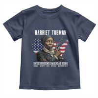 Harriet Tubman Patriotic Toddler T Shirt Female Empowerment History Gift