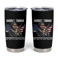 Harriet Tubman Patriotic Tumbler Cup Female Empowerment History Gift