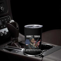 Harriet Tubman Patriotic Tumbler Cup Female Empowerment History Gift