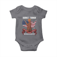 Harriet Tubman Patriotic Baby Onesie Strong Black Women Pride